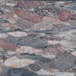 Blue Aquarius stone sample