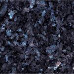 Blue Pearl stone sample