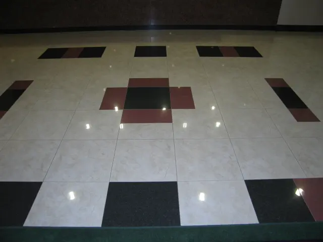 Marriott Hotel Lobby Tile completed by StoneOne.