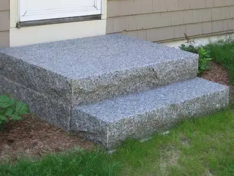 StoneOne front entry steps